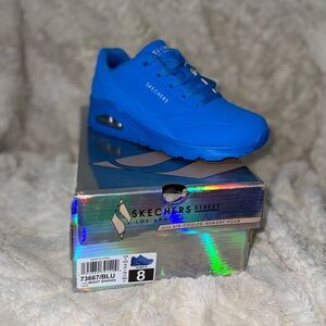 Skechers Street Uno - Night Shades (Electric Blue) size 8